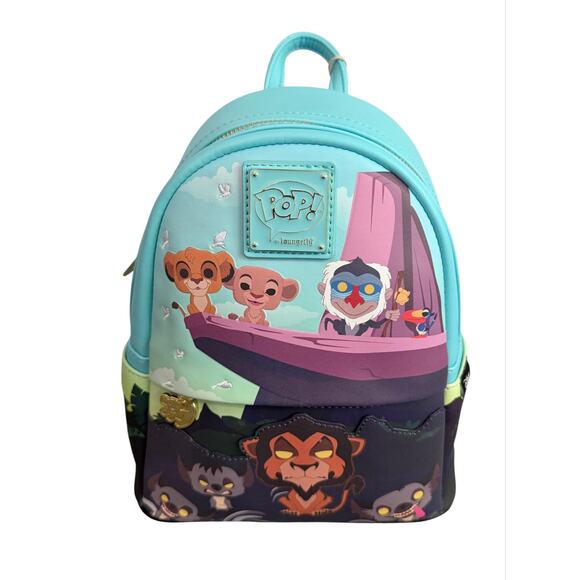 Loungefly POP Disney Lion King Pride Rock Mini Backpack Unisex Kids Adults NWT main image 2